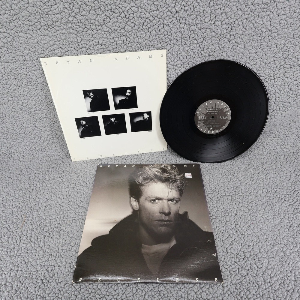 Bryan Adams Reckless Vinyl LP Album SP-5013 A&M 1984 80s Rock Summer of 69